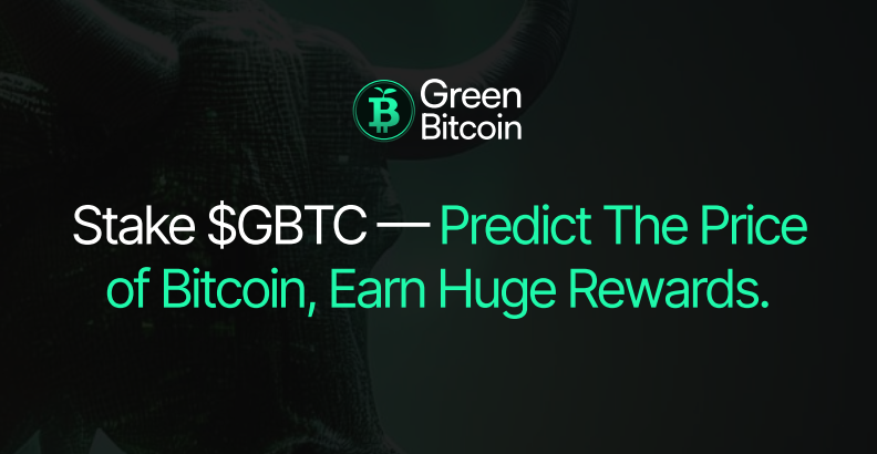 GBTC Green Bitcoin il miglior token di gamification Staking green