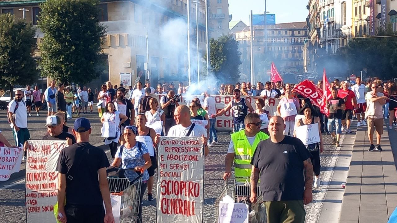 NAPOLI Disoccupati 5 udienze gennaio stop repressione Salario e lotta