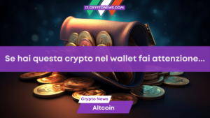 Attenzione a questa crypto nel wallet