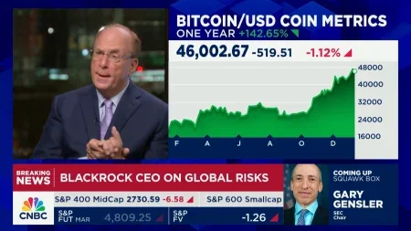 Bitcoin Unasset class per Larry Fink