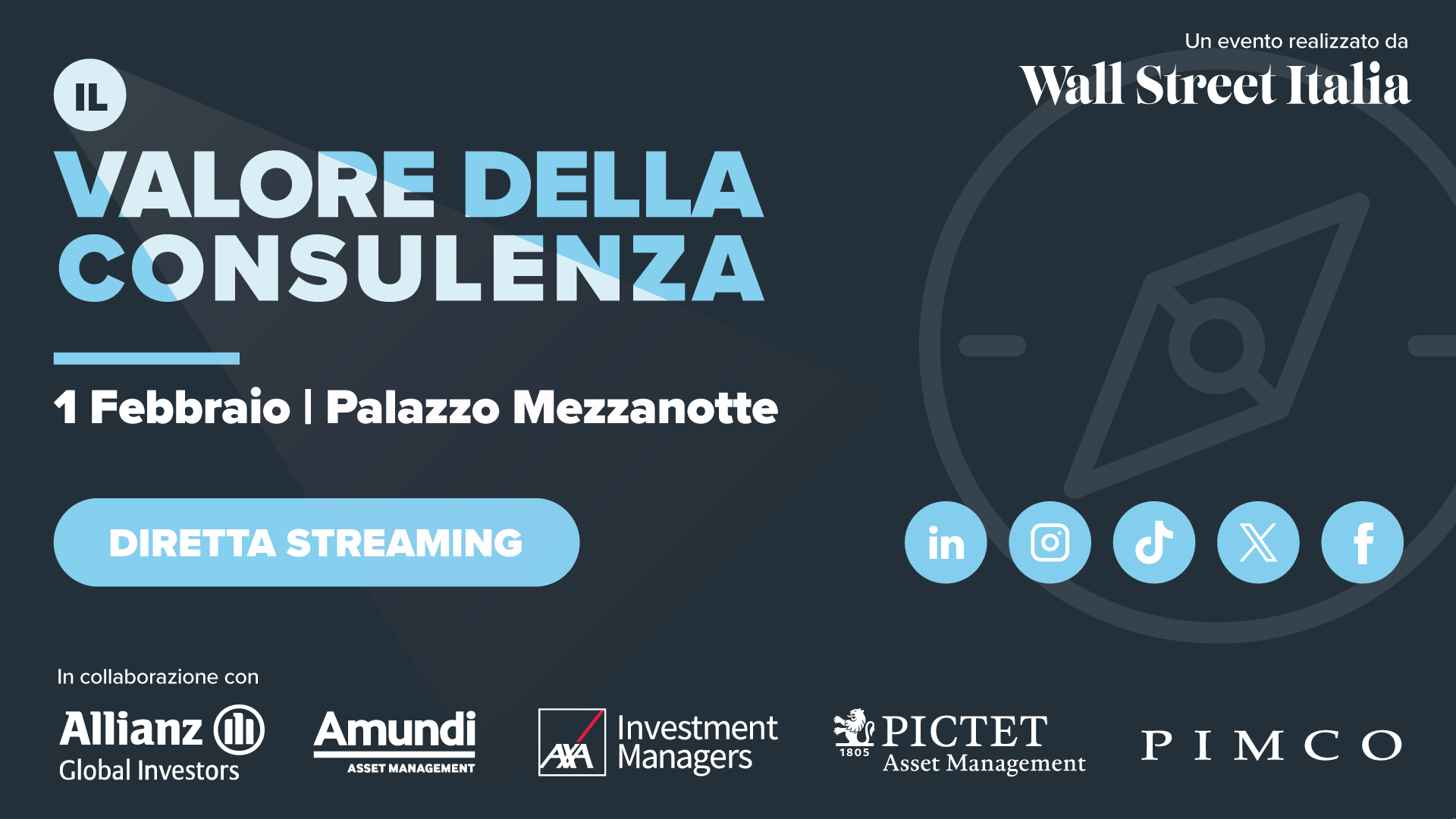 Consulenza valore 1224 Wall Street Italia