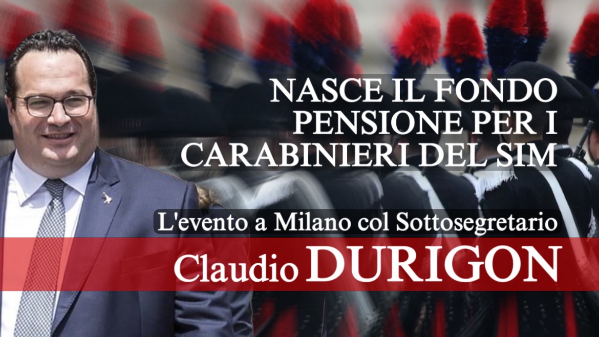 Evento a Milano con sottosegretario Durigon