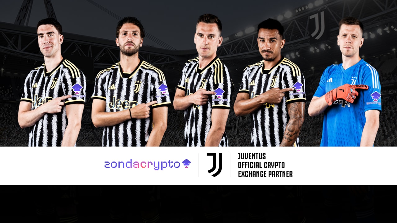 Zonda crypto sponsor ufficiale e exchange della Juventus