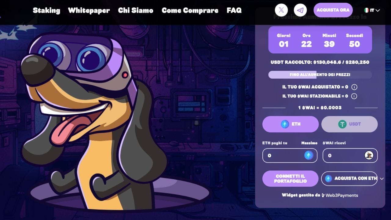 Wiener AI esplosione di token e meme Wiener AI esplosione di token e meme